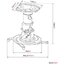Amer AMRP100S Universal Ceiling Mount Silver