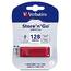 Verbatim 98525 128gb Store 'n' Go Usb Flash Drive - Red - 128 Gb - Red