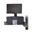 Ergotron 45-260-026 Styleview Sit-stand Combo Arm With Worksurface.hol