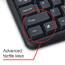 Verbatim 99202 Slimline Corded Usb Keyboard And Mouse-black - Usb 2.0 