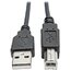Tripp U022-006-COIL 6ft Hi-speed Usb 2.0 To Usb B Cable Coiled Usb A-b