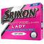 Srixon 10237770 Soft Feel Lady Golf Ball Soft White-dozen