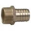 Perko 0076DP8PLB 1-1-2 Pipe To Hose Adapter Straight Bronze Made In Th