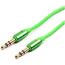 Onn ONA14TA017 3 Feet Premium Auxiliary Cable - Apple Green