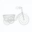Summerfield 10018026 White Bicycle Planter