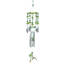 Songbird 10018594 Green Acrylic Hummingbird Windchimes