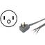 Certified 15-0350 (r) 15-0350 13-amp 90deg -plug Appliance Power Cord,