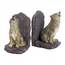 Accent 10018439 Howling Wolf Bookends