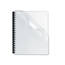 Fellowes 5224401 Binding Covers, Futura, Lined, Oversized, Clear, 25pk