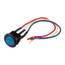 Nippon ISECIR1216BLU Nippon Mini Rocker Switch With 6 Lead Wire Blue C