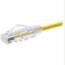 Unirise 10125 Clearfit Cat6 Patch Cable, Yellow, Snagless, 4ft