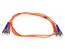 Monoprice 2601 Fiber Optic Cable - 1 Meter - Orange