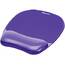 Fellowes 91441 Crystalsreg; Gel Mousepadwrist Rest - Purple - 0.75 X 7