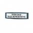 Fellowes 75906 Partition Additionstrade; Name Plate - 1 Each - 9 Width