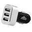 Jem ACC8-1002-BLK Armorall 4.4amp 3 Usb Port Car Charger