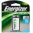 Energizer NH22NBP Recharge Universal Rechargeable 9v Batteries, 1 Pack