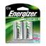 Energizer NH35BP-2 Recharge Universal Rechargeable C Batteries, 2 Pack