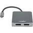 Rocstor Y10A201-A1 Usb-c To Dual Displayport Multi-monitor Adapter - 2
