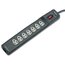 Fellowes 99111 7 Outlet Power Guard Surge Protector With 12' Cord - 7 