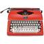 Adler 79120Q Royal Classic Typewriter Red