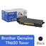Original Brother TN650 Toner Cartridge - Laser - 8000 Pages - Black - 
