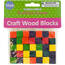 Krafters CC079 Colored Wooden Craft Blocks