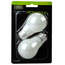 Bulk HD080 Living Solutions 2 Pack 40 Watt White Ceiling Fan Bulbs