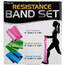 Bulk OS953 Resistance Band Set With 3 Tension Levels