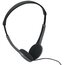 Maxell 190318 Lightweight Stereo Headphones - Stereo - Silver, Black -