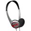 Maxell 190318 Lightweight Stereo Headphones - Stereo - Silver, Black -