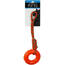 Bulk DI613 Rubber Ring With Rope Dog Pull Toy