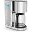 Russell CM8100GYR Glass 8 Cup Coffeemaker In Silver And Stainless Stee