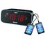 Naxa NRC-182 Naxa(r) Nrc-182 Bluetooth(r) Dual Alarm Clock Radio With 
