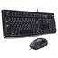 Logitech CK8521 Mk120 Desktop Corded Combo Set - Usb Cable Keyboard - 