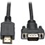 Tripp 9V7783 Hdmi To Vga Active Adapter Cable Low Profile Hd15 M-m 108
