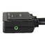 Startech TU4435 .com 2 Port Usb Displayport Cable Kvm Switch W- Audio 