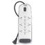 Belkin BV112230-08 12-outlet Surge Protector With 8 Ft Power Cord With