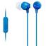 Sony MDREX15AP/L Ex Earbud Headset Blue