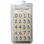 Bulk SA710 Snap-stamps Set Numbers Casual 1quot;