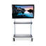Luxor CLCD Crank Adjustable Flat Panel Tv Cart