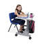 Luxor STUDENT-P-S Pneumatic Sit Stand Desk-short Version