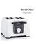 Megachef MG-TS2500 4 Slice Toaster In Stainless Steel Silver