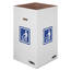 Fellowes FEL 7320101 Bankers Box Waste  Recycling Bins - Internal Dime