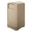 Rubbermaid FG396400BLA Container,50gal,plaza,bk