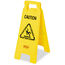 Rubbermaid RCP 611200YW Commercial Multi-lingual Caution Floor Sign - 
