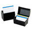 Tops OXF 01581 Oxford Plastic Index Card Boxes With Lids - External Di