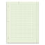 Tops TOP 35502 Tops Green Tint Engineering Computation Pad - Letter - 