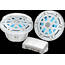 Poly-planar MA-OC6 Ma-oc6 6.5 Round Waterproof Blue Led Lit Speaker - 