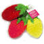 Bulk HP254 3 Pack Strawberry Sponges In Red, Pink And Yellow