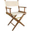 Whitecap 60044 Director39;s Chair Wnatural Seat Covers - Teak